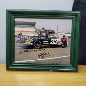 Harry Grant #33 Chevy Photo‎ Picture Autographed Racing Skoal
